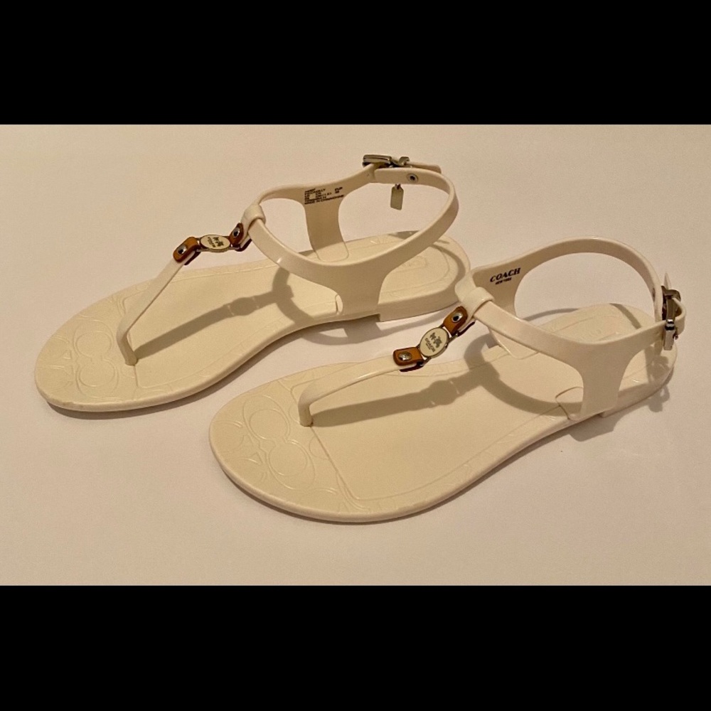 COACH Piccadilly Jelly Sandals